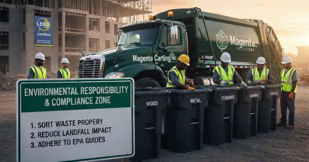 Environmental Responsibility and Waste Disposal Compliance